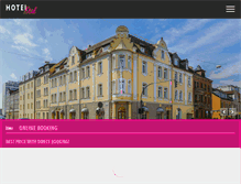 Tablet Screenshot of hotel-kral.de